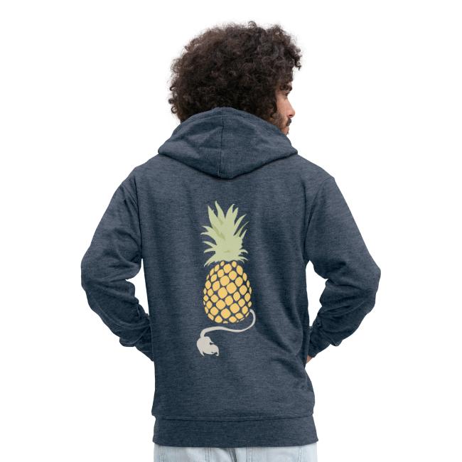 Pineapple demon men's hoodie